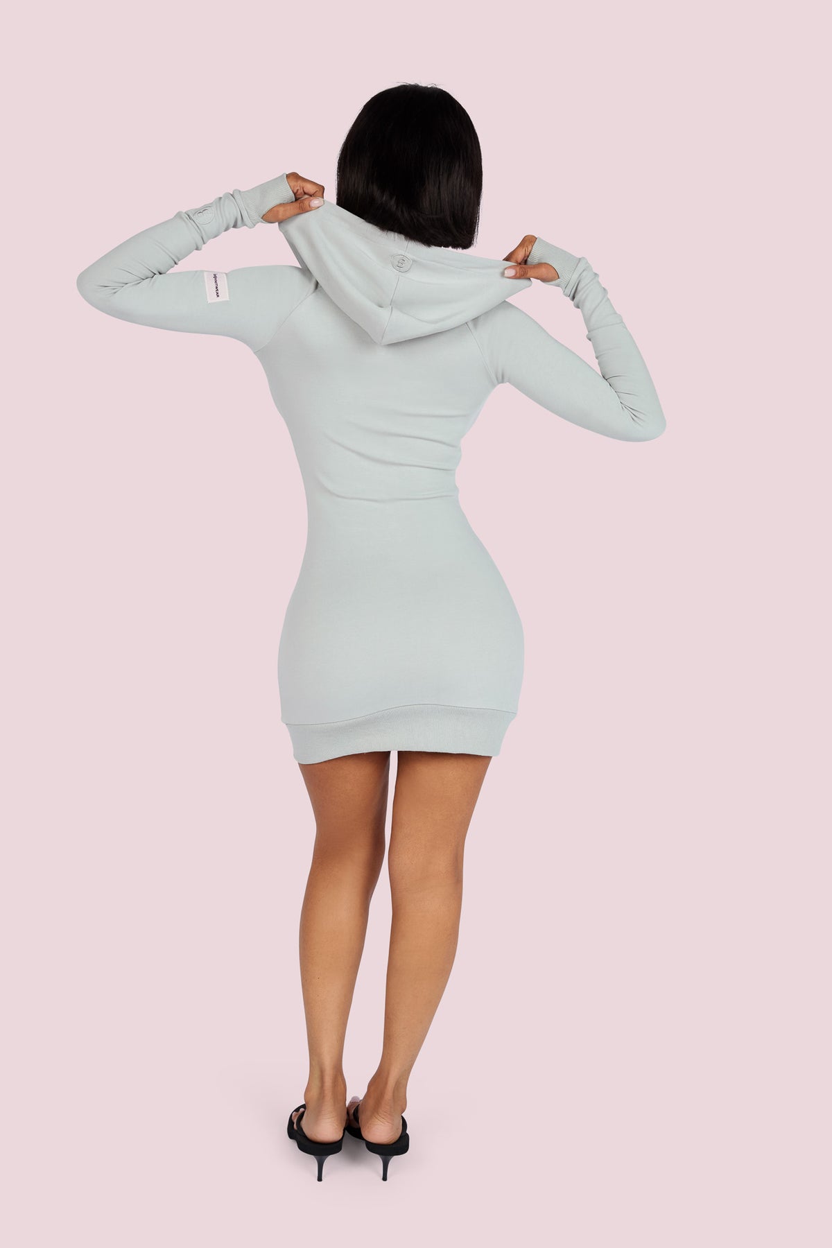 BODY KNITWEAR DRESS (SLATE)