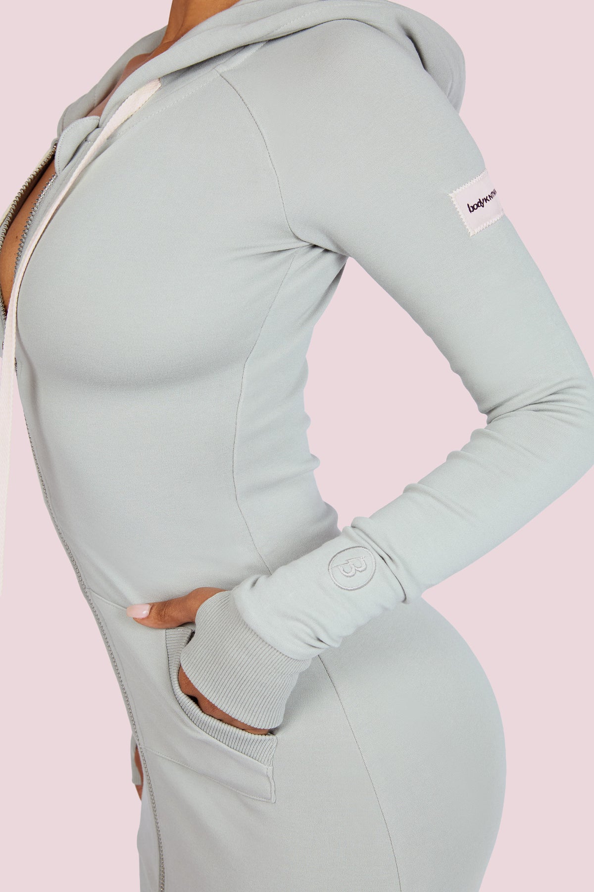 BODY KNITWEAR DRESS (SLATE)