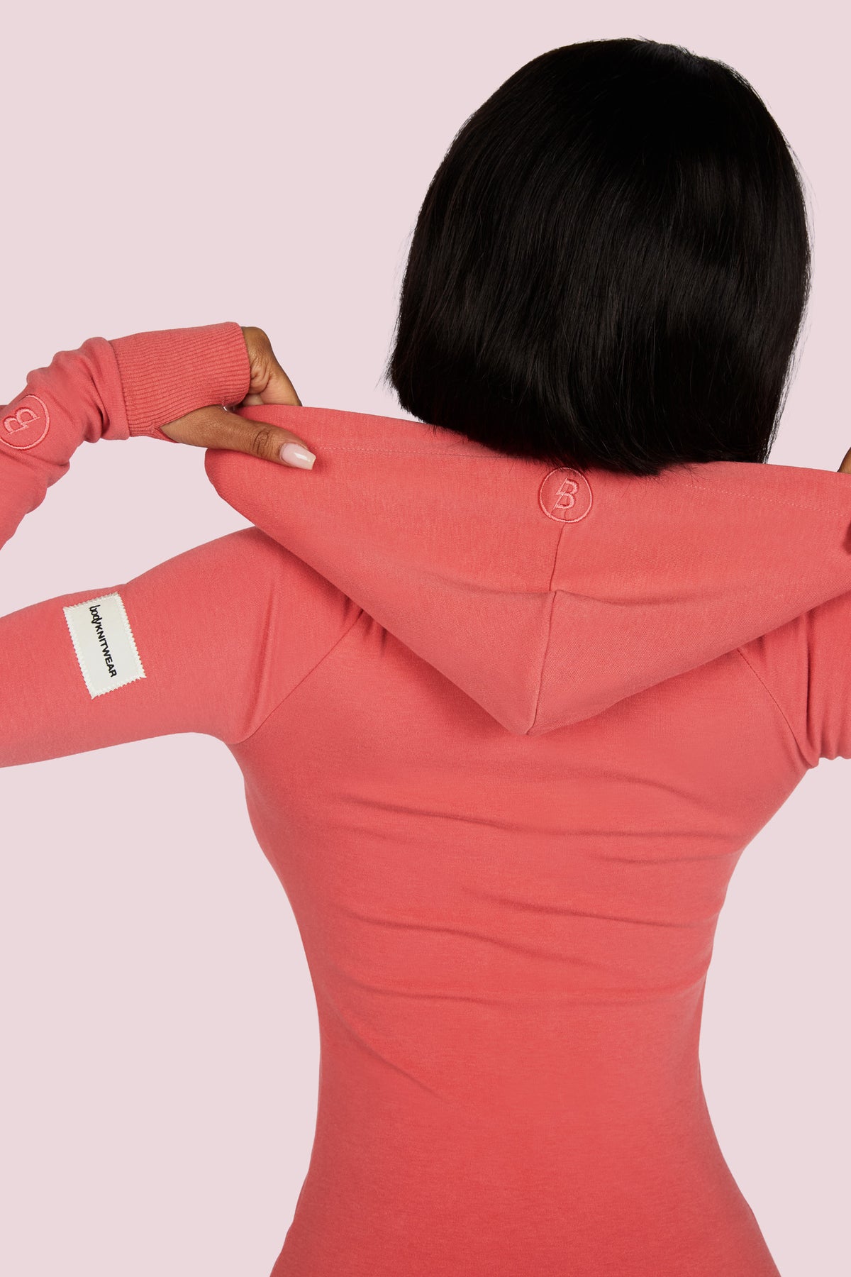 BODY KNITWEAR DRESS (CORAL)