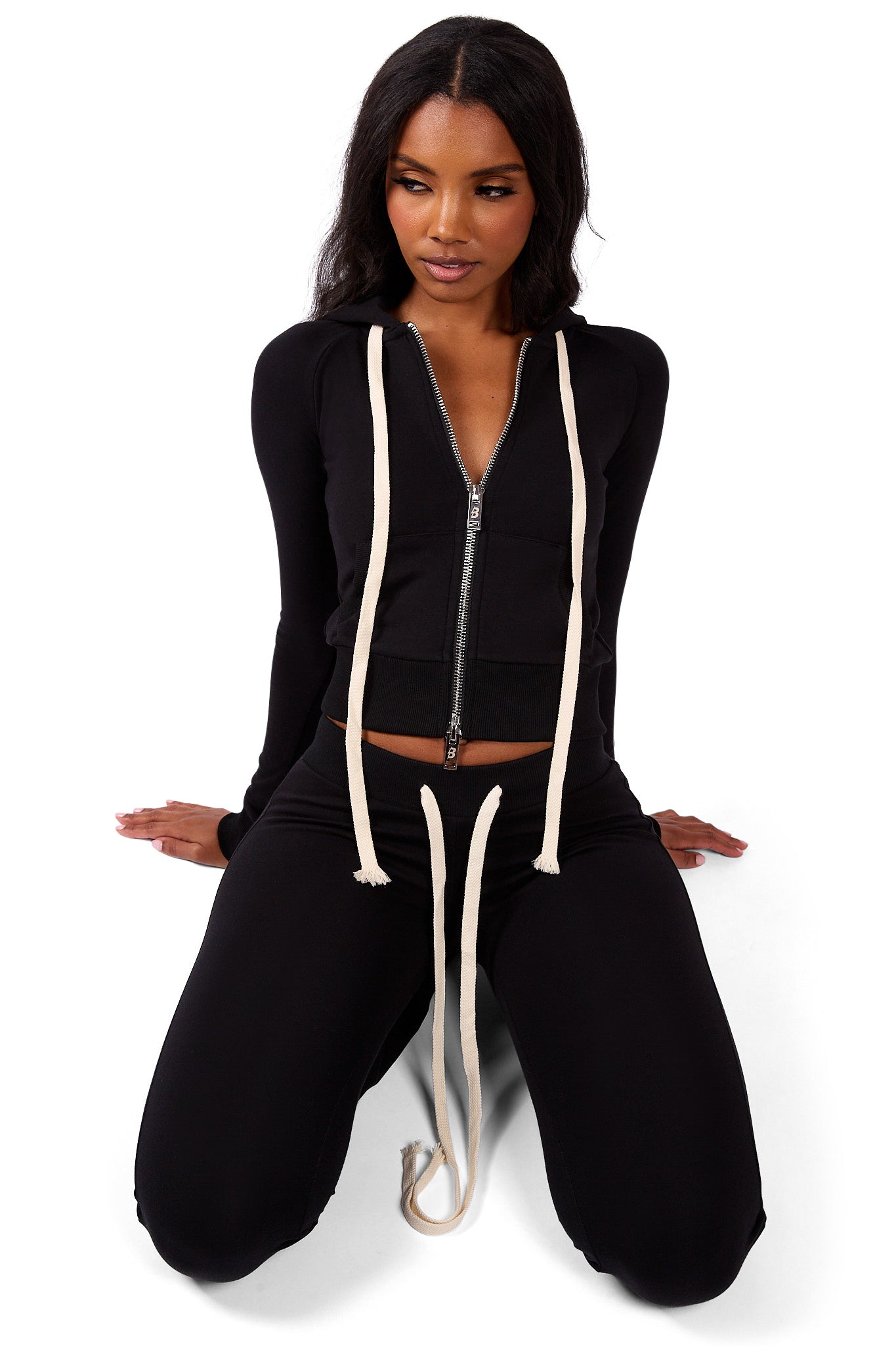 BODY KNITWEAR PANTS (MIDNIGHT BLACK)