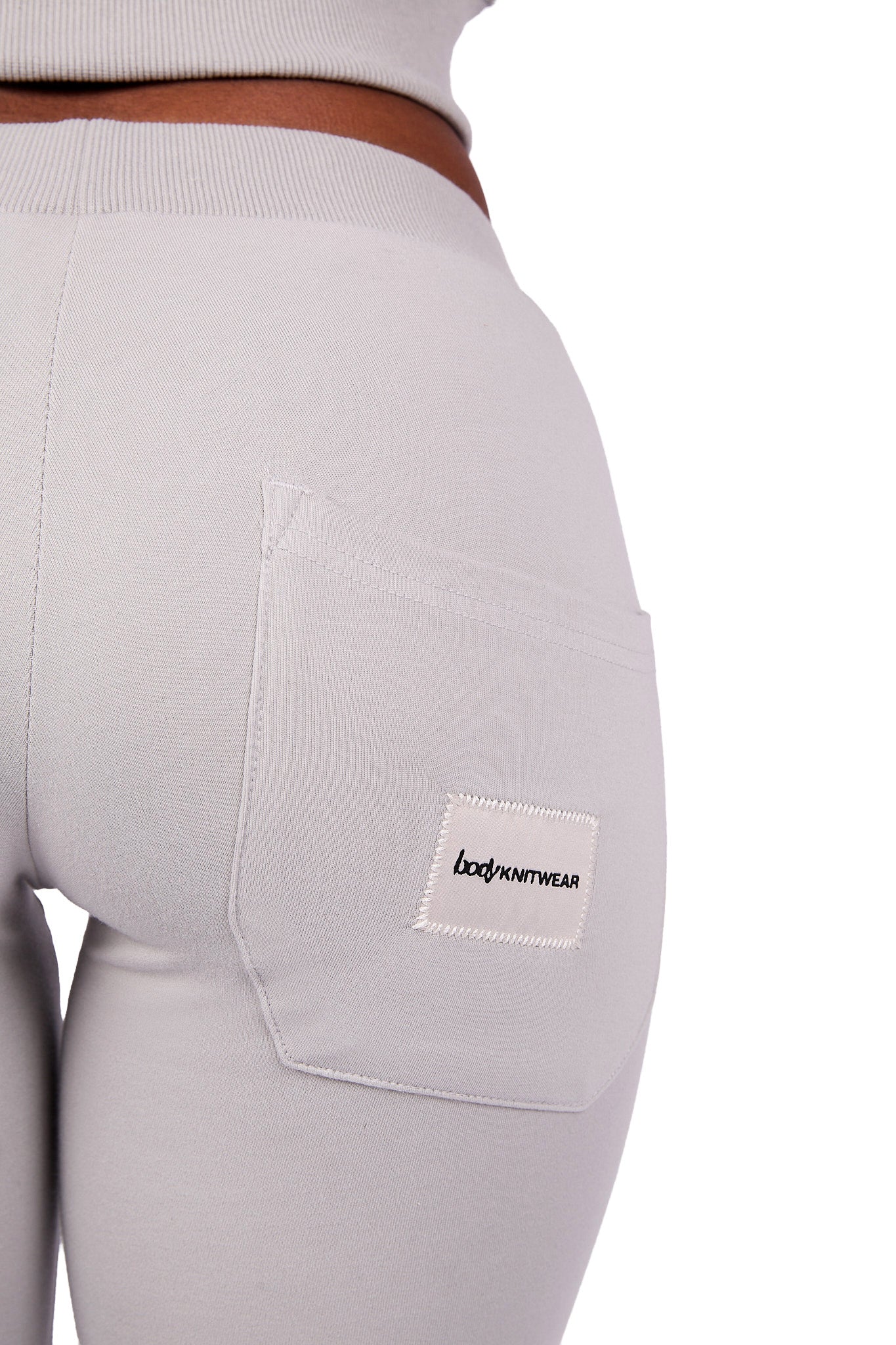 BODY KNITWEAR PANTS (SLATE GREY)