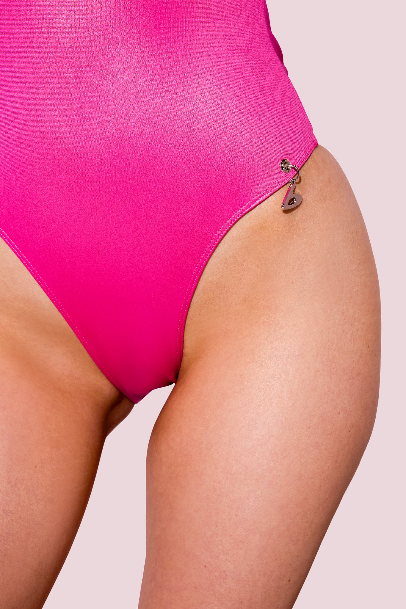 SCOOP BACK ONE PIECE (FLAMINGO)