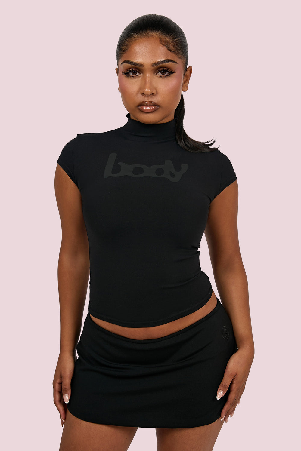 BODY RAGLAN TOP (MIDNIGHT BLACK)
