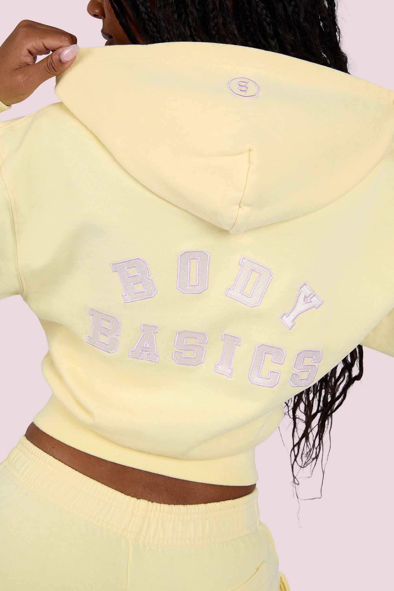 UNIVERSITY HOODIE 2.0 (BUTTER YELLOW/LAVENDER)