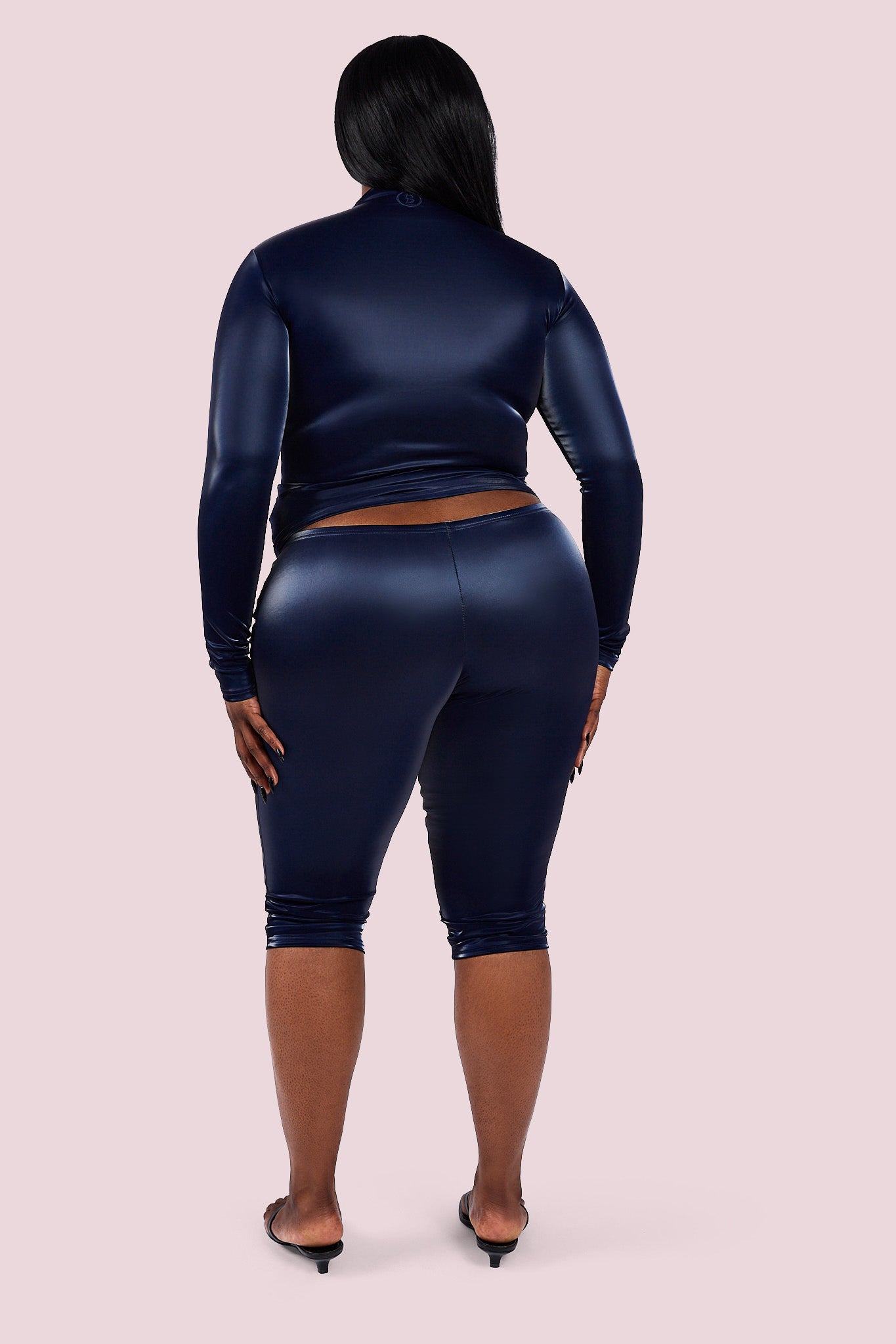 WET ZIP-UP TOP (BLUE HOUR)