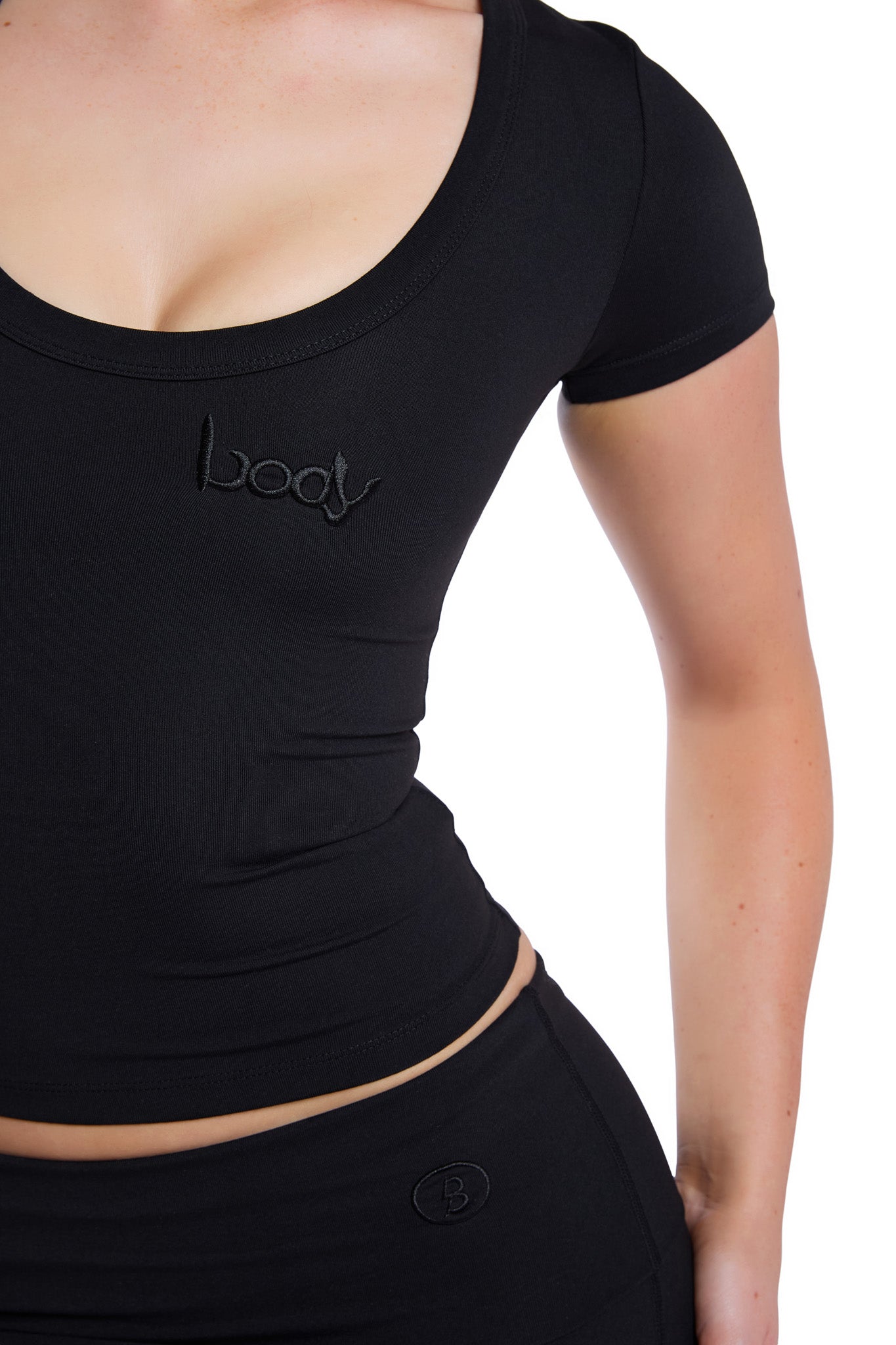 YOGA FULL LENGTH TOP (BLACK)