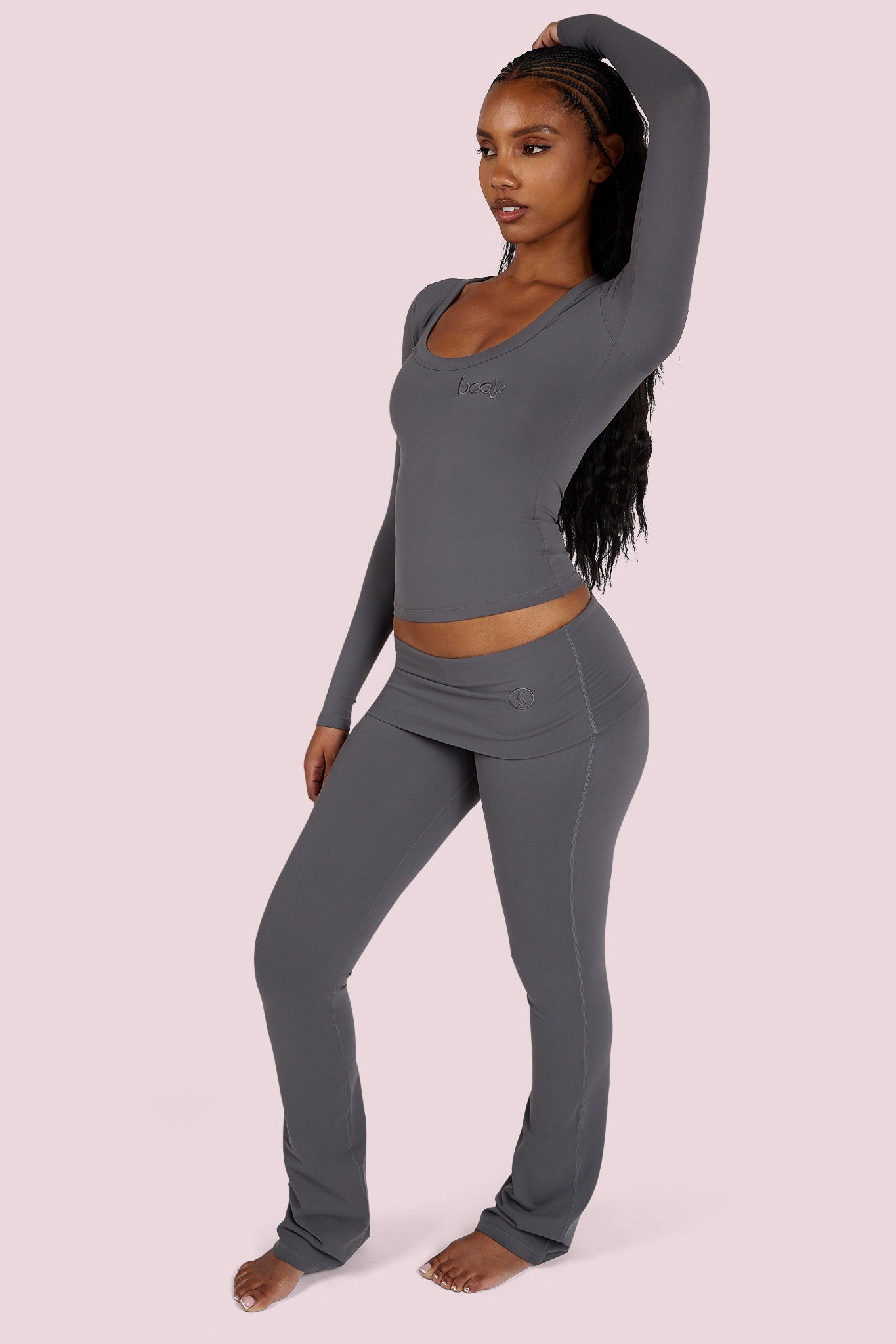 YOGA PANTS (CHARCOAL)