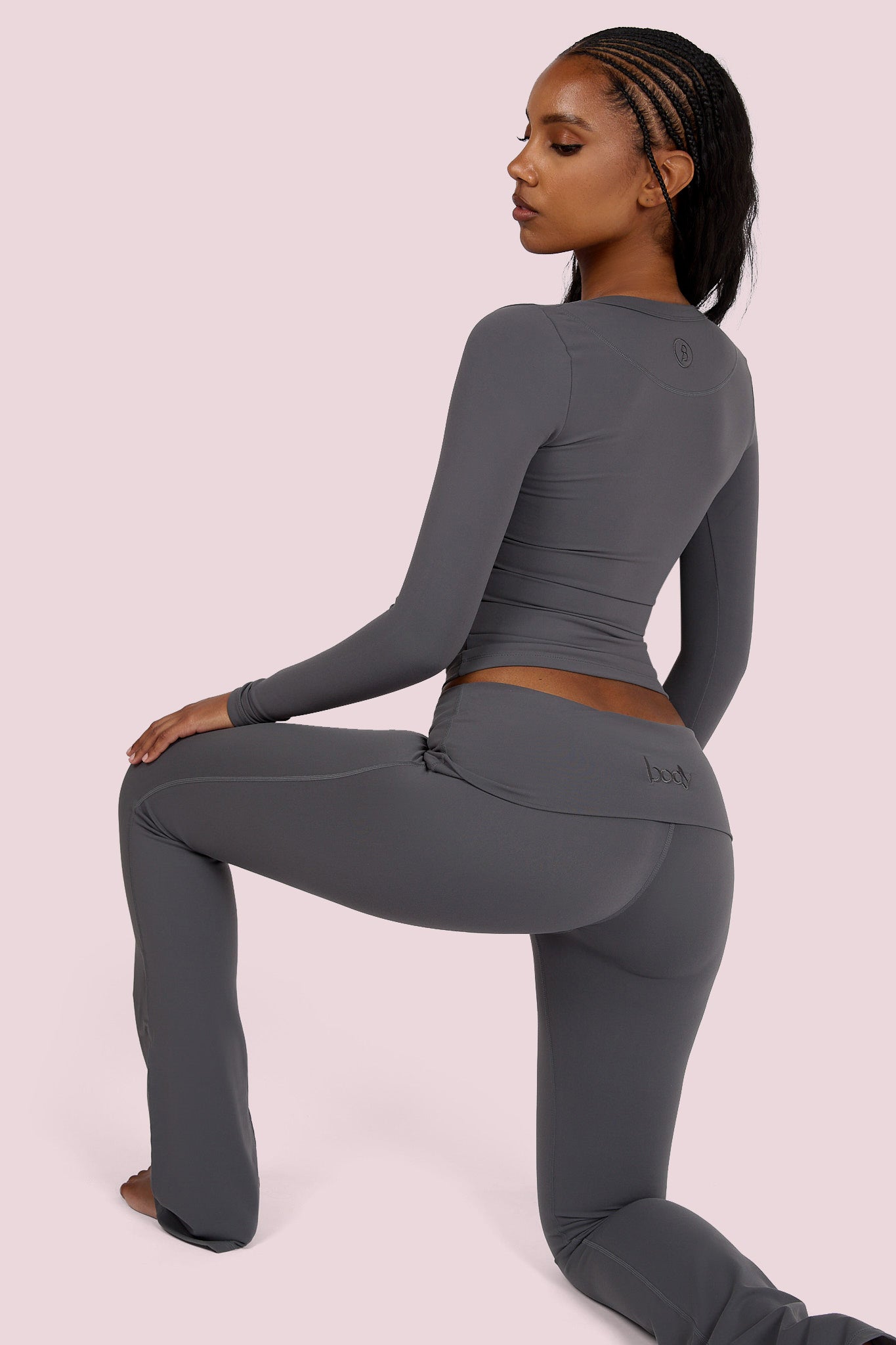 YOGA PANTS (CHARCOAL)