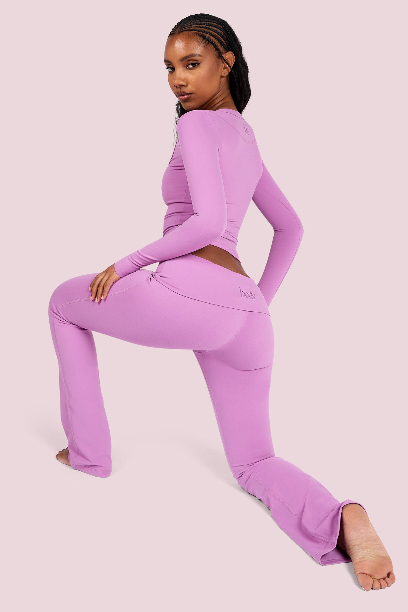 YOGA PANTS (MAUVE)