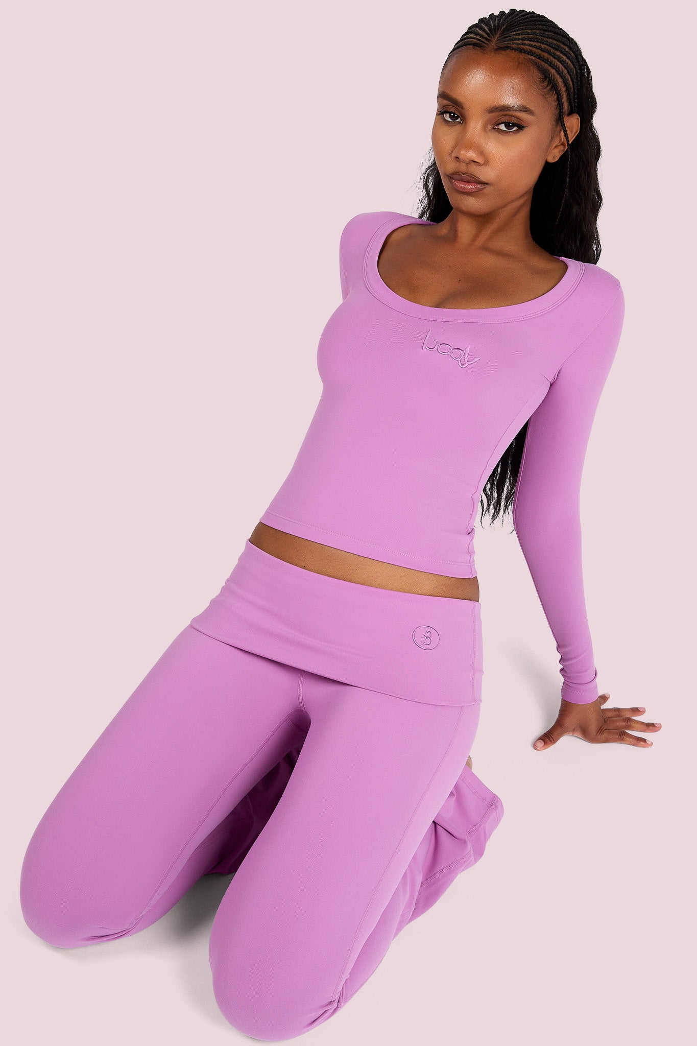 YOGA PANTS (MAUVE)