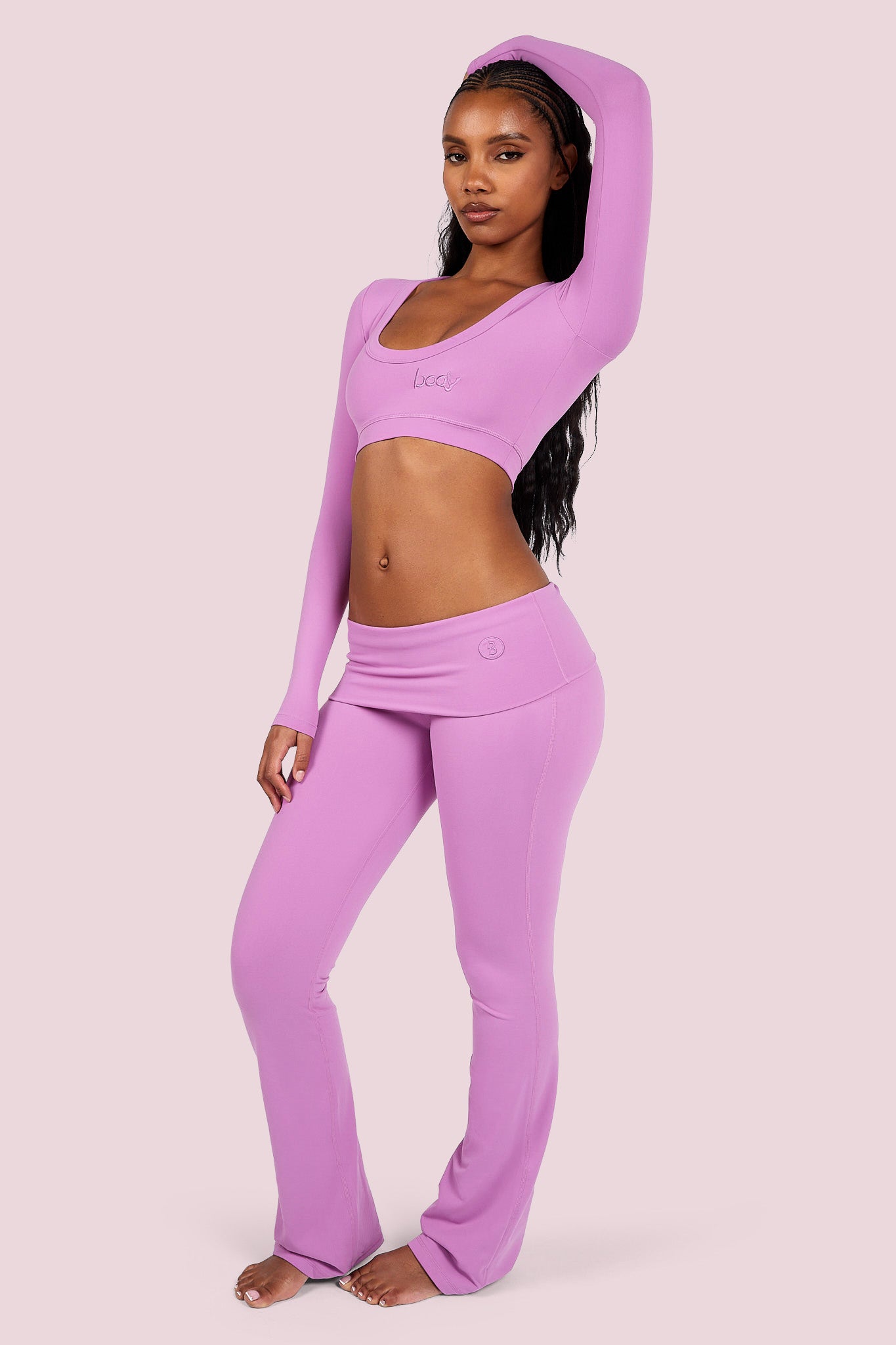 YOGA PANTS (MAUVE)