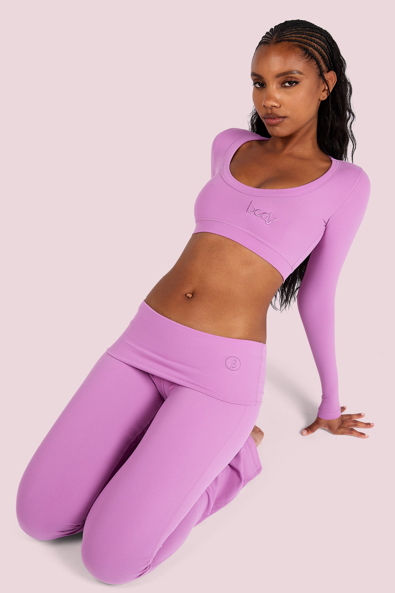 YOGA PANTS (MAUVE)