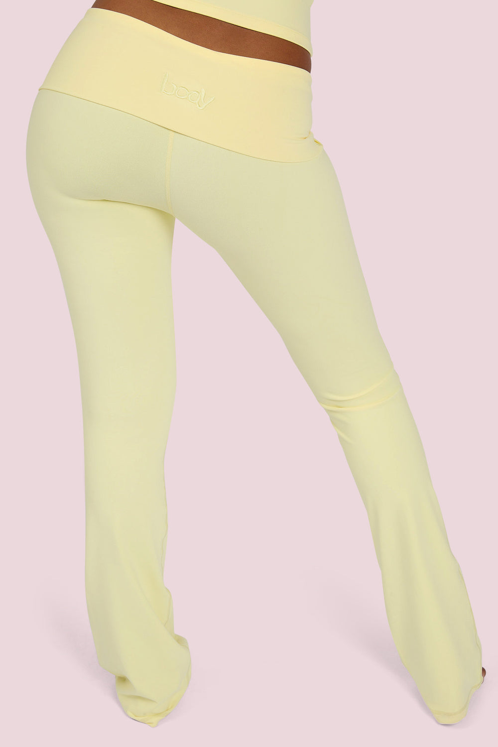 YOGA PANTS (LEMON YELLOW)