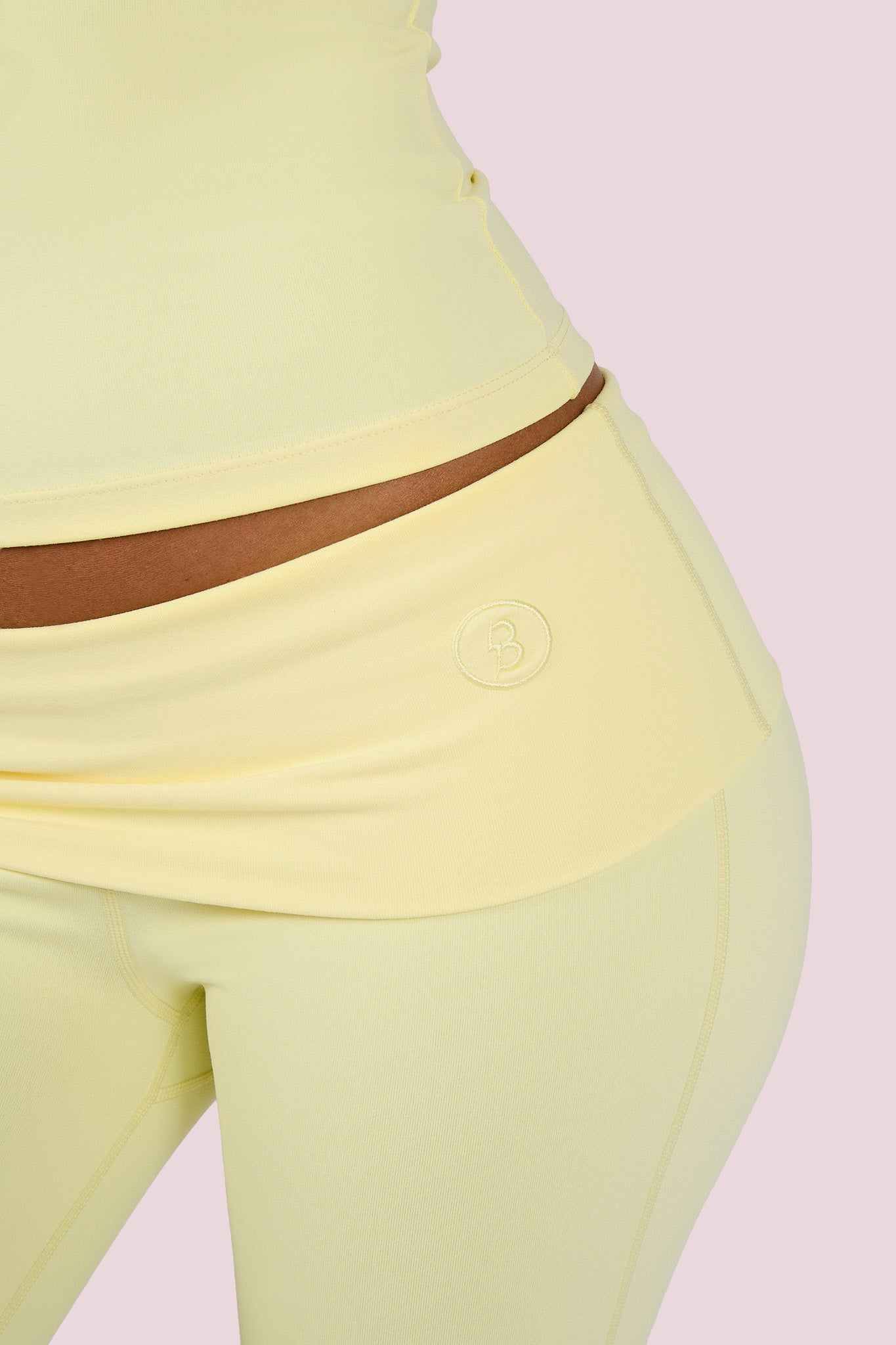 YOGA PANTS (LEMON YELLOW)