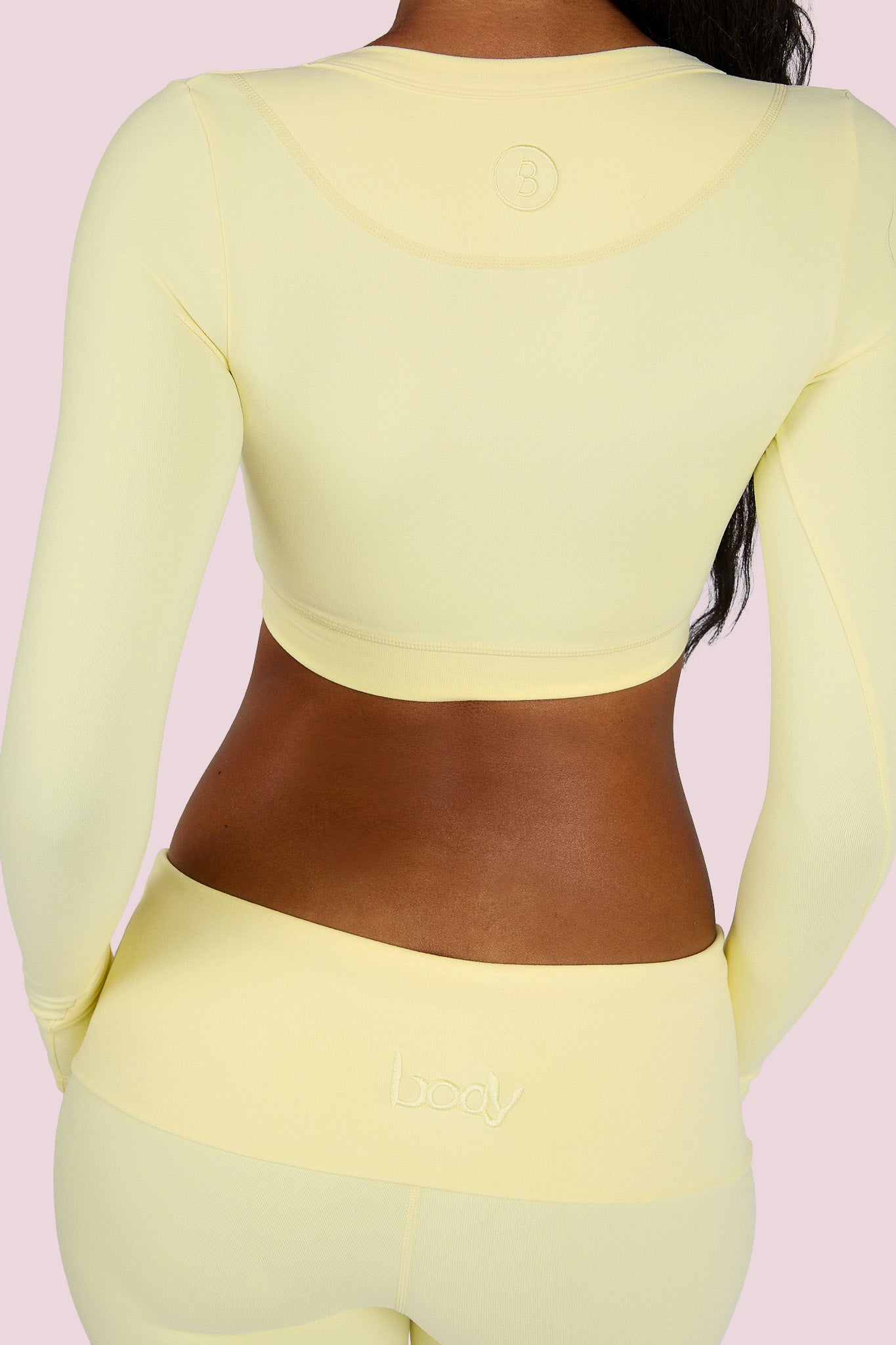 YOGA PANTS (LEMON YELLOW)