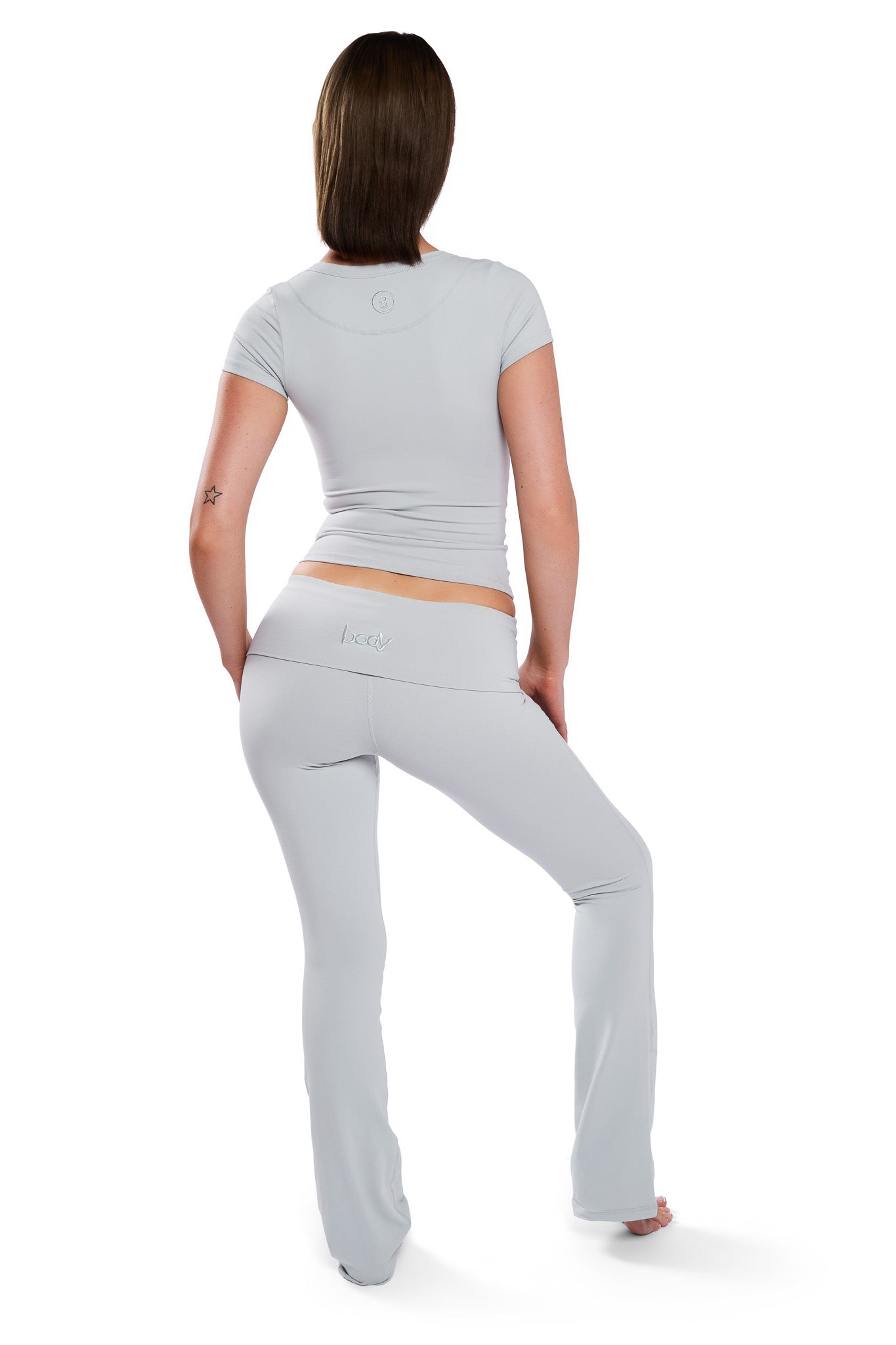 YOGA FULL LENGTH TOP (SLATE GREY)