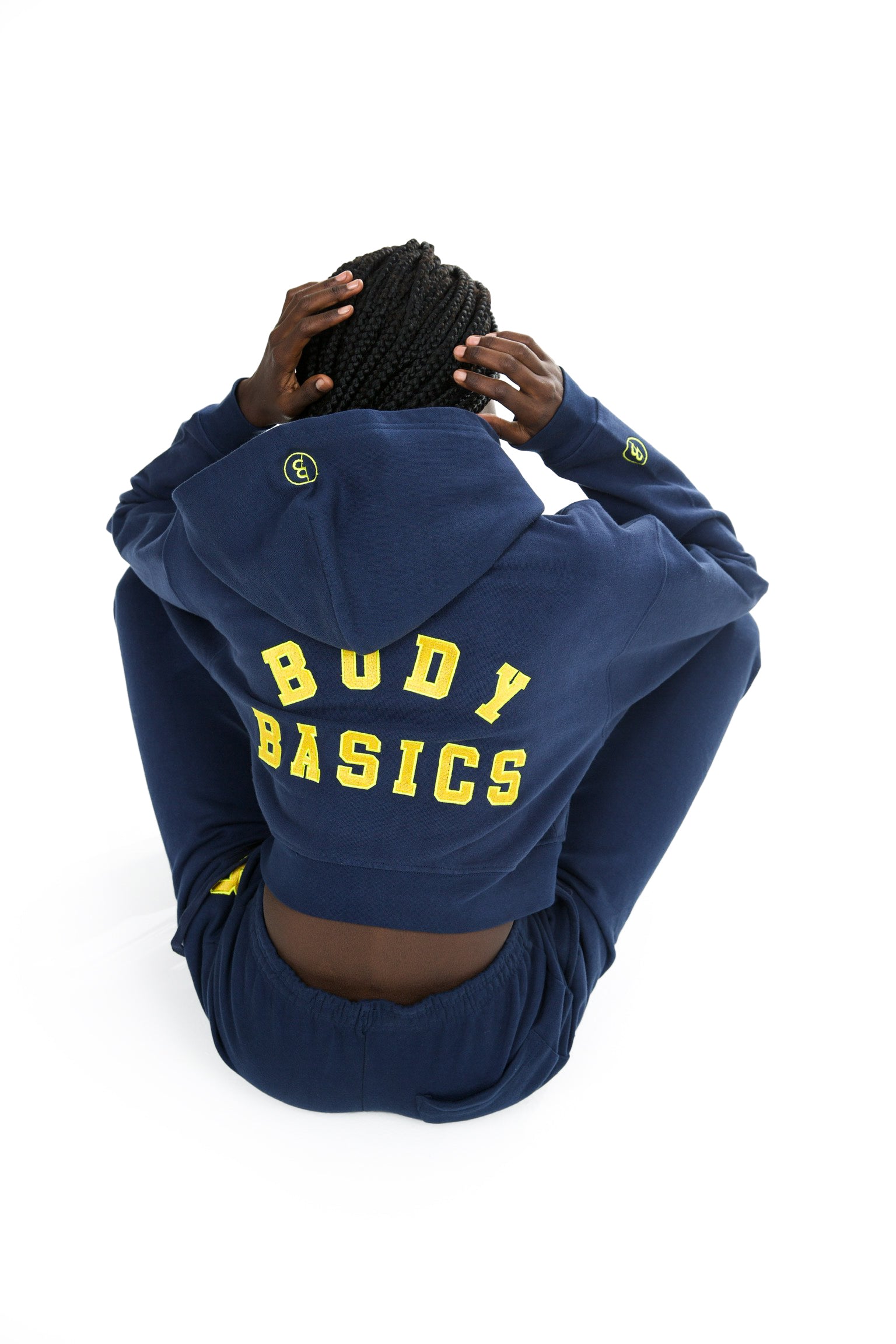 BODY UNIVERSITY HOODIE (NAVY)