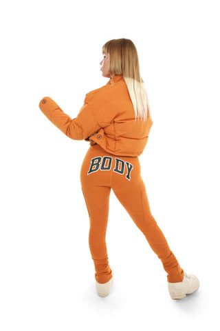 CAMP 1 PIECE CARGO JUMPSUIT (BURNT ORANGE)