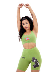 All Over My Body Short (Green)