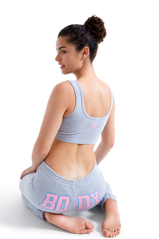 BACKSHOT TANK (GREY/PINK)