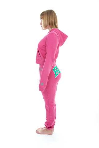 BACKSHOT SWEATPANTS (PINK/GREEN)
